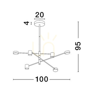 ABEL Luces Exclusivas Pendant Lamp LE43204 small 2