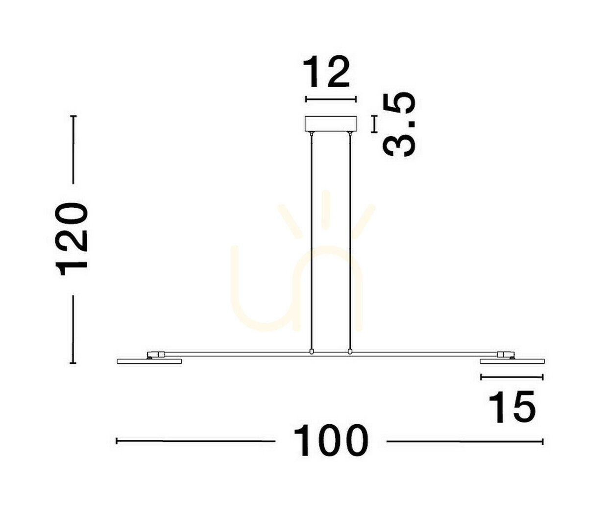 Display ABOT Luces Exclusivas Pendant Lamp LE43207 ABOT Luces Exclusivas Pendant Lamp LE43207