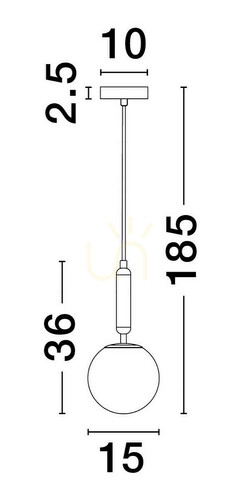 Check AGRO Luces Exclusivas Pendant Lamp LE43222