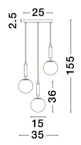 Check AGRO Luces Exclusivas Pendant Lamp LE43223