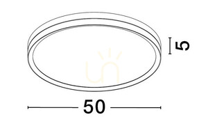 Plafond BANE Luces Exclusivas LE43229 small 1