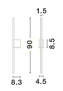 TUNJA wall lamp by Luces Exclusivas LE43243 2 TUNJA wall lamp by Luces Exclusivas LE43243 small 2