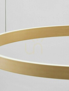 Luces Exclusivas BARI LE43250 LED pendant light, brushed gold, Ø80 cm, 3000 K small 1