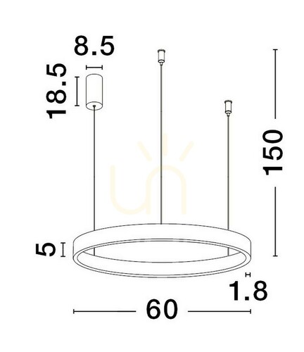 Check BARI Pendant Lamp by Luces Exclusivas LE43252