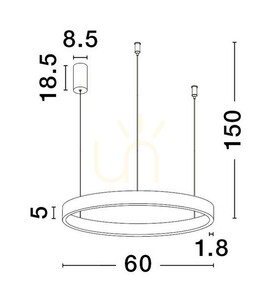 BARI Pendant Lamp by Luces Exclusivas LE43252 small 0