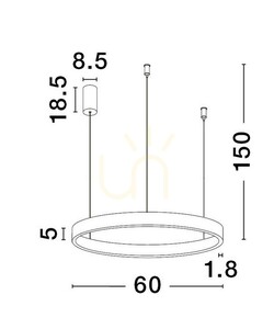 BARI Pendant Lamp by Luces Exclusivas LE43255 2 BARI Pendant Lamp by Luces Exclusivas LE43255 small 2