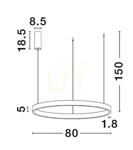 BARI Pendant Lamp by Luces Exclusivas LE43256 2 BARI Pendant Lamp by Luces Exclusivas LE43256 small 2