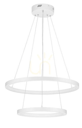 Check White LED pendant light Luces Exclusivas IRUN LE43306 60 W 1755 lm 3000 K Ø60 cm