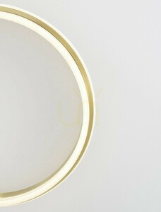 Luces Exclusivas ACALA LE43327 gold LED ceiling light, 60 cm, 60 W, 3000 K small 1