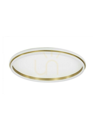 Check Luces Exclusivas ACALA LE43327 gold LED ceiling light, 60 cm, 60 W, 3000 K
