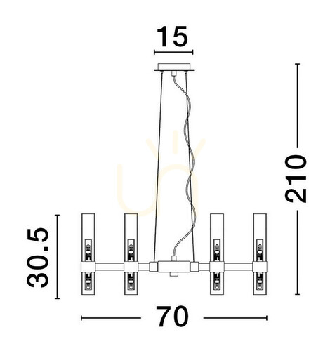 Check ACUNA Luces Exclusivas Pendant Lamp LE43345