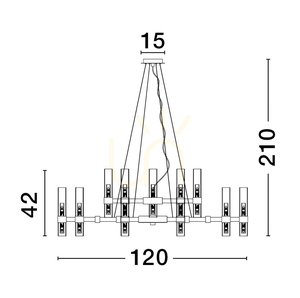 ACUNA Luces Exclusivas Pendant Lamp LE43347 small 2