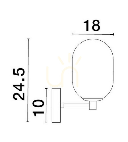 Check BADESI Luces Exclusivas wall lamp LE43352
