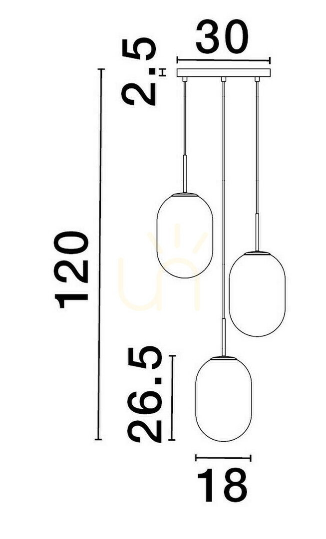 Preview ACUYO Luces Exclusivas Pendant Lamp LE43358 ACUYO Luces Exclusivas Pendant Lamp LE43358