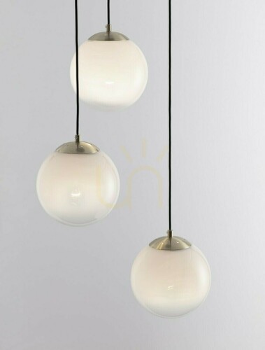Check Luces Exclusivas ADELA LE43361 gold pendant light, 3×E27