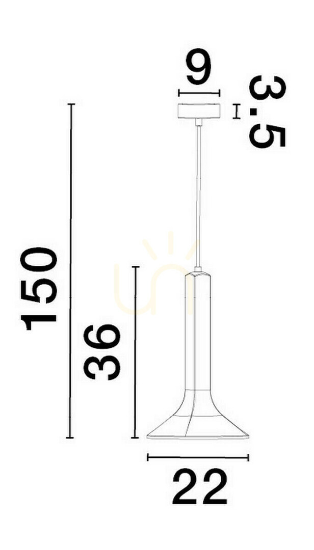 Preview BADOW Pendant Lamp by Luces Exclusivas LE43377 BADOW Pendant Lamp by Luces Exclusivas LE43377
