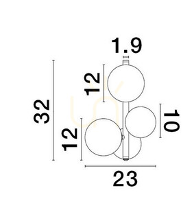 PARLA Luces Exclusivas wall lamp LE43389 2 PARLA Luces Exclusivas wall lamp LE43389 small 2