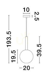 BAJOS Luces Exclusivas Pendant Lamp LE43392 2 BAJOS Luces Exclusivas Pendant Lamp LE43392 small 2