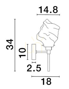 BALUN wall lamp by Luces Exclusivas LE43404 2 BALUN wall lamp by Luces Exclusivas LE43404 small 2