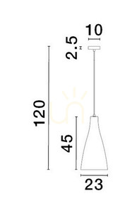 BALSA Luces Exclusivas Pendant Lamp LE43416 1 BALSA Luces Exclusivas Pendant Lamp LE43416 small 1