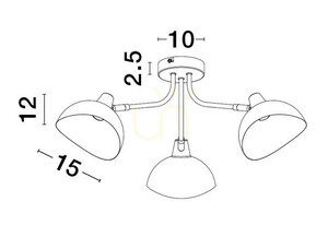 Plafond BANAC Luces Exclusivas LE43423 small 1