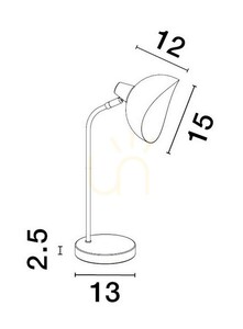 BANAC Luces Exclusivas Table Lamp LE43426 small 2