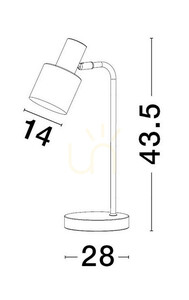 FRESNILLO Luces Exclusivas Table Lamp LE43442 1 FRESNILLO Luces Exclusivas Table Lamp LE43442 small 1