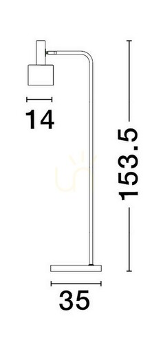 Check FRESNILLO Luces Exclusivas Floor Lamp LE43443