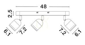 ACALAN Luces Exclusivas wall lamp LE43452 2 ACALAN Luces Exclusivas wall lamp LE43452 small 2