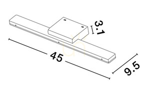 ACANOA wall lamp by Luces Exclusivas LE43456 small 1