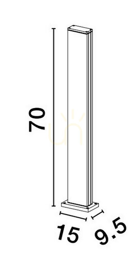 Check ACATAN Luces Exclusivas Lighting Post LE73501