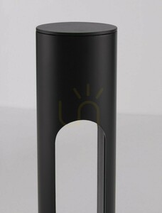 Luces Exclusivas ACATLA LE73504 Black LED Garden Bollard, 36 cm, 3000 K small 3