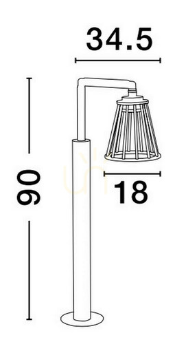 Check ACEVES Luces Exclusivas Lighting Post LE73513