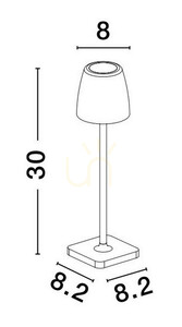 AGUITA Outdoor Standing Lamp by Luces Exclusivas LE73548 1 AGUITA Outdoor Standing Lamp by Luces Exclusivas LE73548 small 1