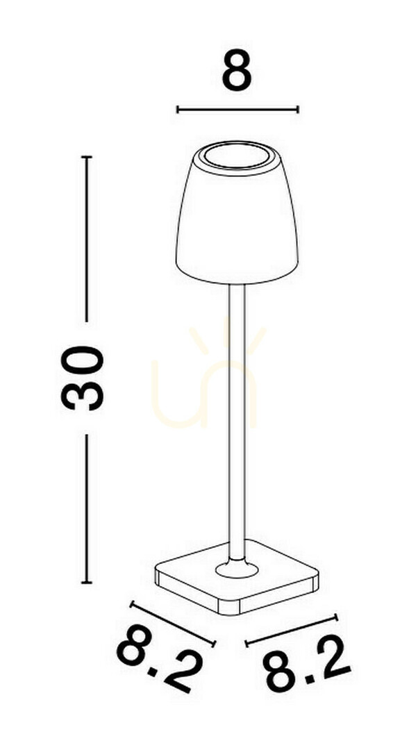 View AGUITA Outdoor Standing Lamp by Luces Exclusivas LE73548 AGUITA Outdoor Standing Lamp by Luces Exclusivas LE73548