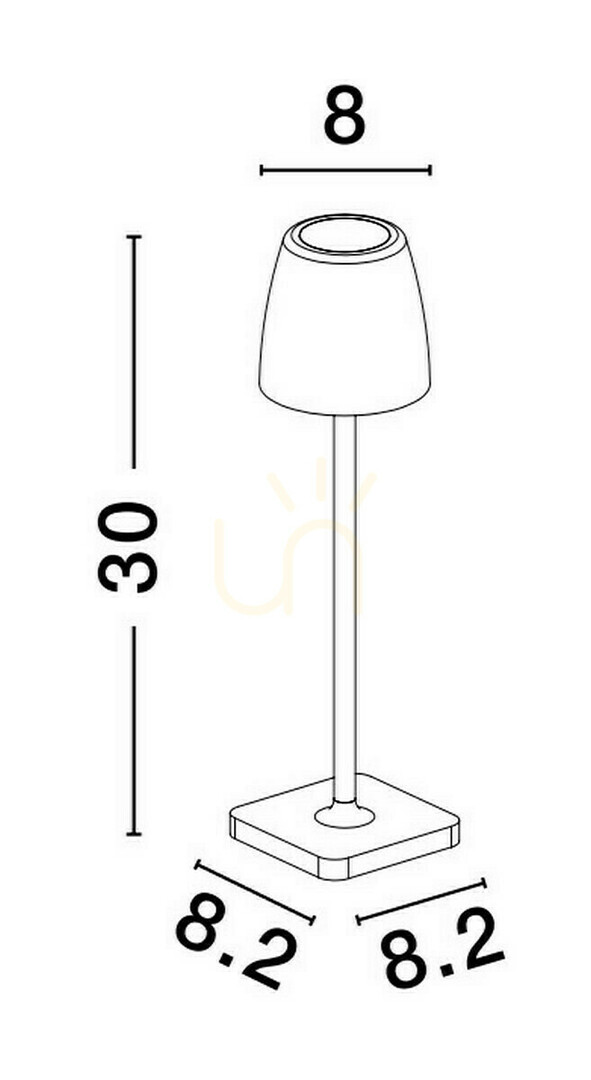 View AGUITA Outdoor Standing Lamp by Luces Exclusivas LE73552 AGUITA Outdoor Standing Lamp by Luces Exclusivas LE73552