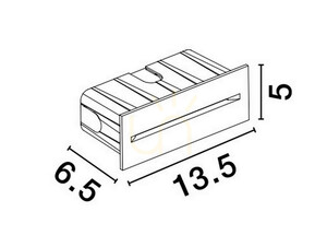 BACABA Luces Exclusivas outdoor wall lamp LE73562 2 BACABA Luces Exclusivas outdoor wall lamp LE73562 small 2