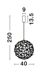 ALTA Luces Exclusivas Pendant Lamp LE43476 small 1