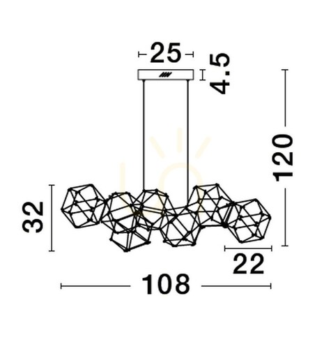 Check ASIS Luces Exclusivas Pendant Lamp LE43477