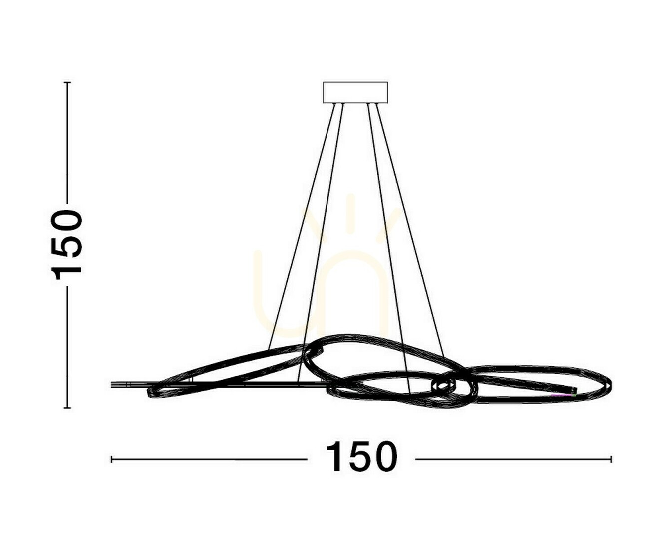 Preview BANO Pendant Lamp by Luces Exclusivas LE43480 BANO Pendant Lamp by Luces Exclusivas LE43480