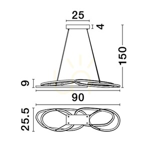 BANO Pendant Lamp by Luces Exclusivas LE43481 2 BANO Pendant Lamp by Luces Exclusivas LE43481 small 2
