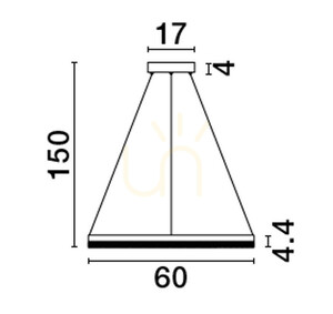 ACACIO Pendant Lamp by Luces Exclusivas LE43560 small 1