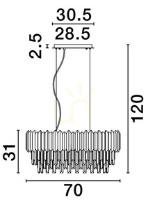 ACATEN Luces Exclusivas Pendant Lamp LE43576 small 2