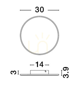 BADSAN wall lamp by Luces Exclusivas LE43607 small 1