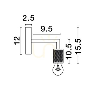 BAJIO wall lamp by Luces Exclusivas LE43608 2 BAJIO wall lamp by Luces Exclusivas LE43608 small 2