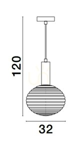 BALAJU Pendant Lamp by Luces Exclusivas LE43679 1 BALAJU Pendant Lamp by Luces Exclusivas LE43679 small 1