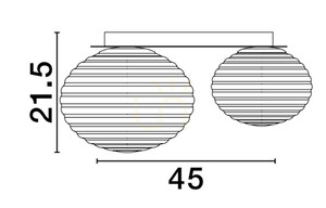 Plafond BALAJU Luces Exclusivas LE43682 small 2