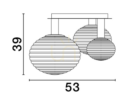 Check Plafond BALAJU Luces Exclusivas LE43683