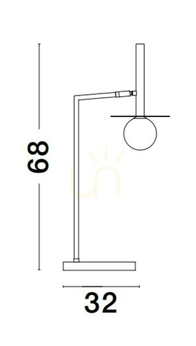 Check MORELOS Luces Exclusivas Desk Lamp LE43690