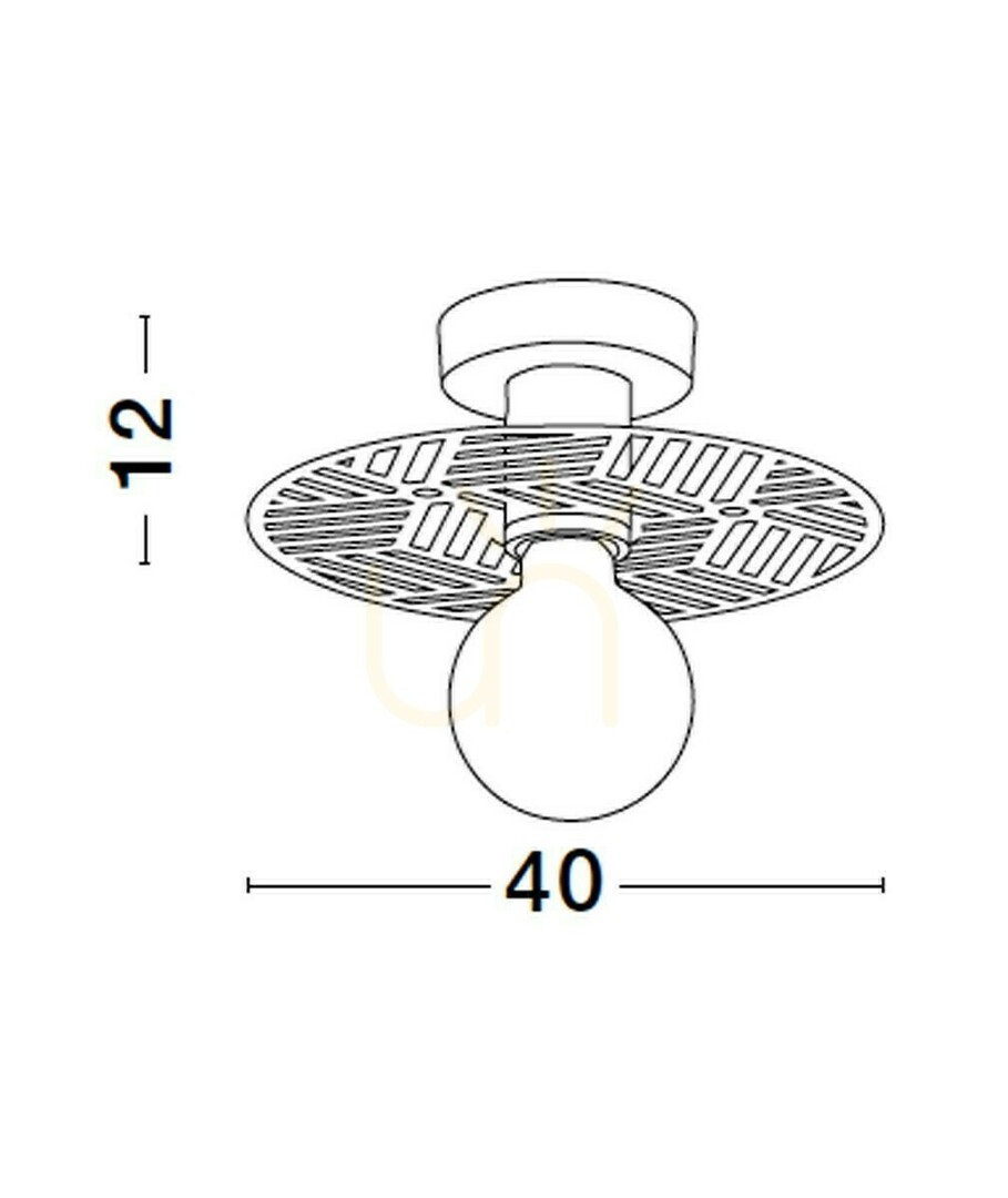 View Plafond BAMEPA Luces Exclusivas LE43701 Plafond BAMEPA Luces Exclusivas LE43701